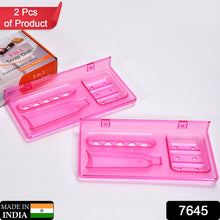 7645 SHOP A WIDE RANGE OF BATHROOM WARE PRODUCTS FROM PURE SOURCE INDIA, IN THIS PACK THERE COMING 3IN1 GLASS SOAP DISH, WHICH IS SUITABLE TO USE ON STAND. 