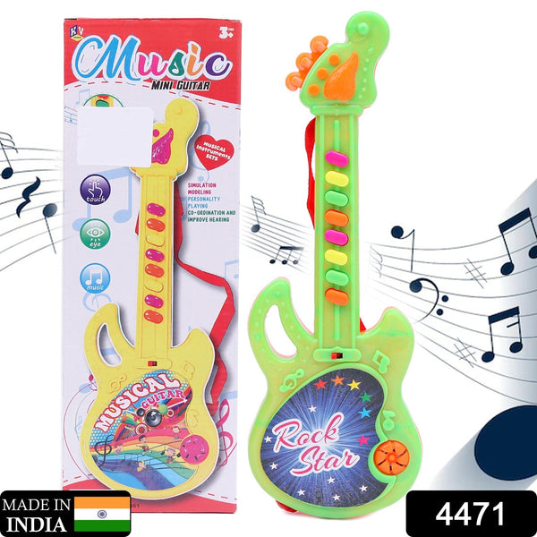 4471 Mini Guitar Colorful with Delightful Music 