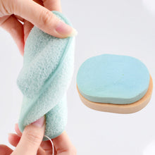 12633 Reusable Facial Sponge for Daily Cleansing and Gentle Exfoliation, Makeup Remover, Face Wash Sponge, Makeup and Dead Skin, Cleansing Sponge for Dry & Wet Use For Women’s (2 Pcs Set)