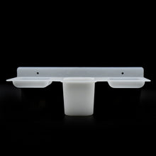 4777 4 in 1 Plastic Soap Dish and plastic soap dish tray used in bathroom and kitchen purposes. 