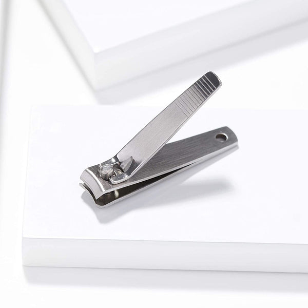 1267 Stainless Steel Nail Cutter - Smooth Curvy Edges to Fit in The Natural Curves of Your Nails ( 1 pcs ) 