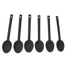 MULTIPURPOSE SILICONE SPOON, SILICONE BASTING SPOON NON-STICK KITCHEN UTENSILS HOUSEHOLD GADGETS HEAT-RESISTANT NON STICK SPOONS KITCHEN COOKWARE ITEMS FOR COOKING AND BAKING (6 Pc Set)