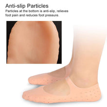 6037 Anti Crack silicone Gel Foot Protector Moisturising Socks 