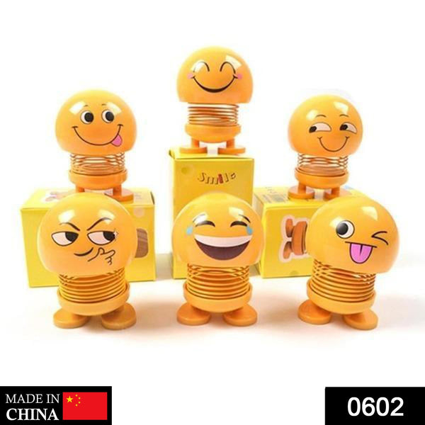 602 Emoticon Figure Smiling Face Spring Doll 
