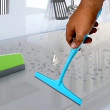 8706A Kitchen Platform and Glass Wiper No-Dust Broom, Long Handle, Easy Floor Cleaning. 