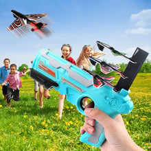 4413A Airplane Launcher Gun Toy with Foam Glider Planes, Outdoor Games for Children, Best Aeroplane Toys for Kids, Air Battle Gun Toys  ( 5 Plane Include ) 