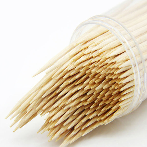 0847 Simple Wooden Toothpicks with Dispenser Box 