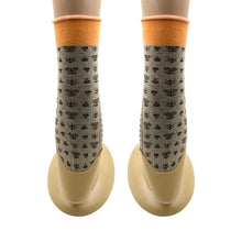 7354 Women's Cotton Solid Ankle Length Printed Fancy Socks Combo - 12 pair (Multicolour, Medium) 