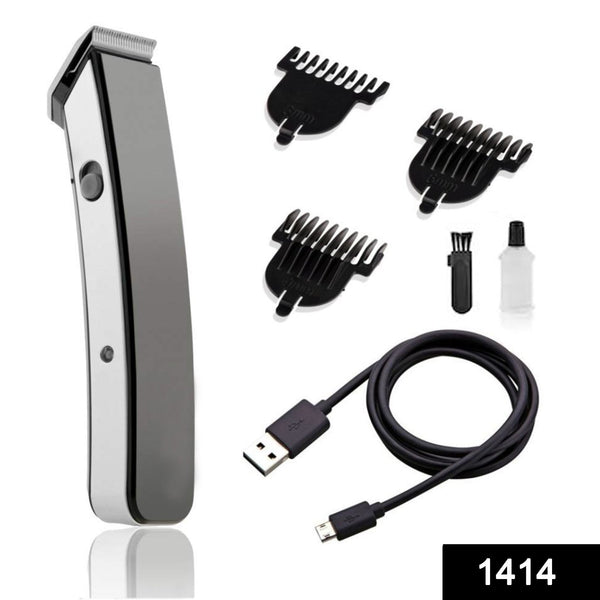 1414 Rechargeable, Cordless Beard and Hair Trimmer For Men 