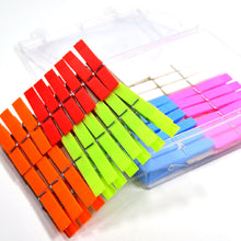6272 36PC MULTI PURPOSE PLASTIC CLOTHES CLIPS FOR CLOTH WITH BOX DRYING CLIPS 