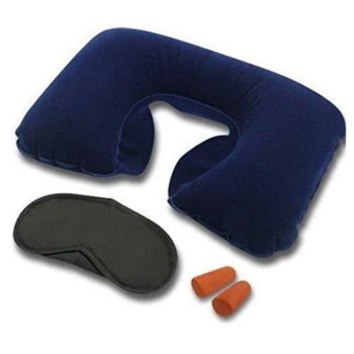 505 -3-in-1 Air Travel Kit with Pillow, Ear Buds & Eye Mask Shopdealz WITH BZ LOGO