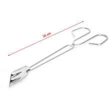 2881 Multi functional Metal BBQ Clip Tongs Clamp for Garbage Charcoal Serving Tools 