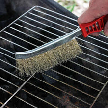 1568B Stainless steel wire hand brush metal cleaner rust paint removing tool 