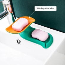 4858C Plastic Double Layer Soap Dish Holder| Decorative Storage Holder Box for Bathroom, Kitchen, Easy Cleaning ,Soap Saver. 