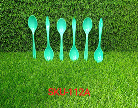0112A Fancy Spoon Used While Eating and Serving Food Stuffs Etc. 