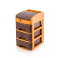 4792 Mini 3 Layer D Storage used in all kinds of household and official places for storing of various types of stuffs and items etc. 