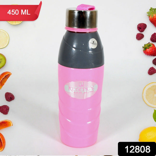 Plastic Sports Insulated Water Bottle with Dori Easy to Carry High Quality Water Bottle, BPA-Free & Leak-Proof! For Kids' School, For Fridge, Office, Sports, School, Gym, Yoga (1 Pc / Multi Color)