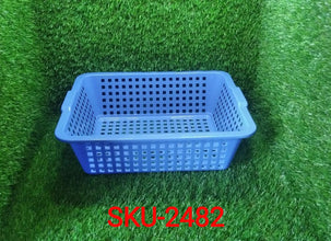2482 Plastic Medium Size Cane Fruit Baskets 