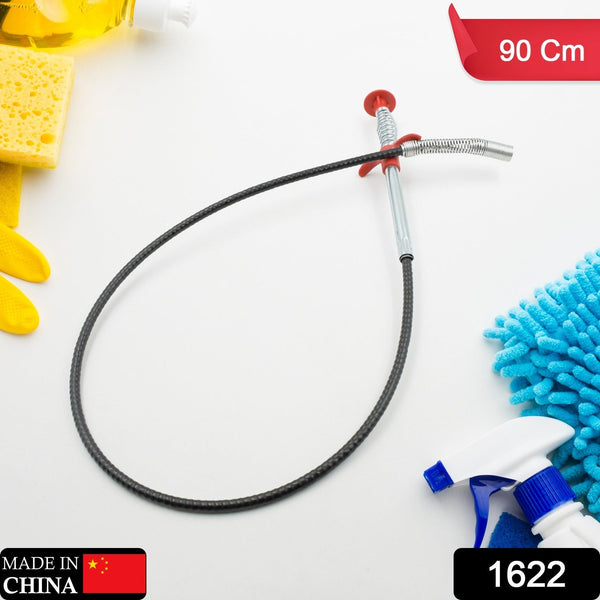 1622 Multifunctional Cleaning Claw Pilpe Cleaner Drainage Block Remover Drain Spring Pipe Dredging Tool, Drain Cleaning Tool for Hair Drain Drain Cleaner Sticks drain pipe clearer ( 90 Cm)